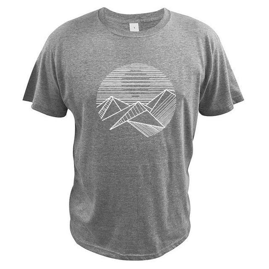 Men's crew neck print T-shirt