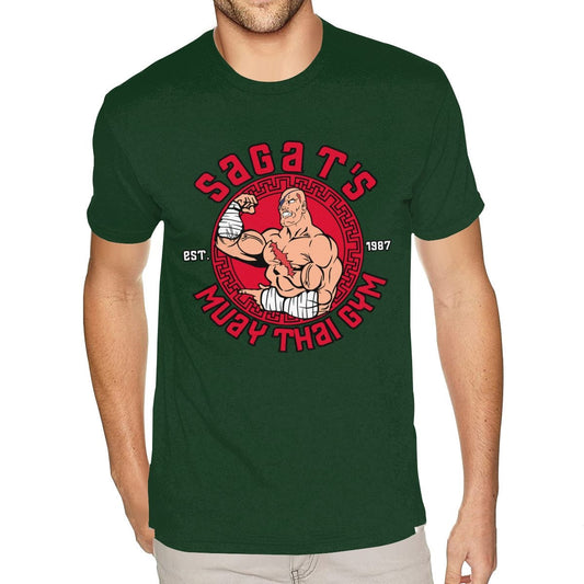 Men's crew neck print T-shirt