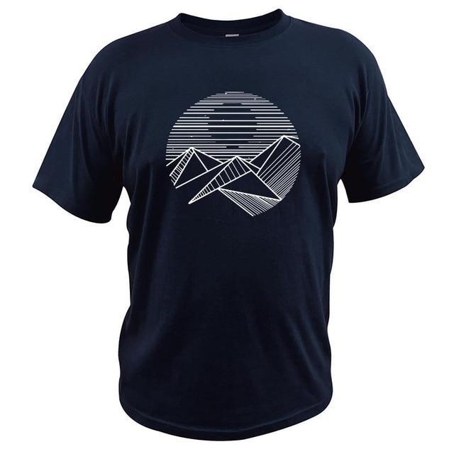 Men's crew neck print T-shirt