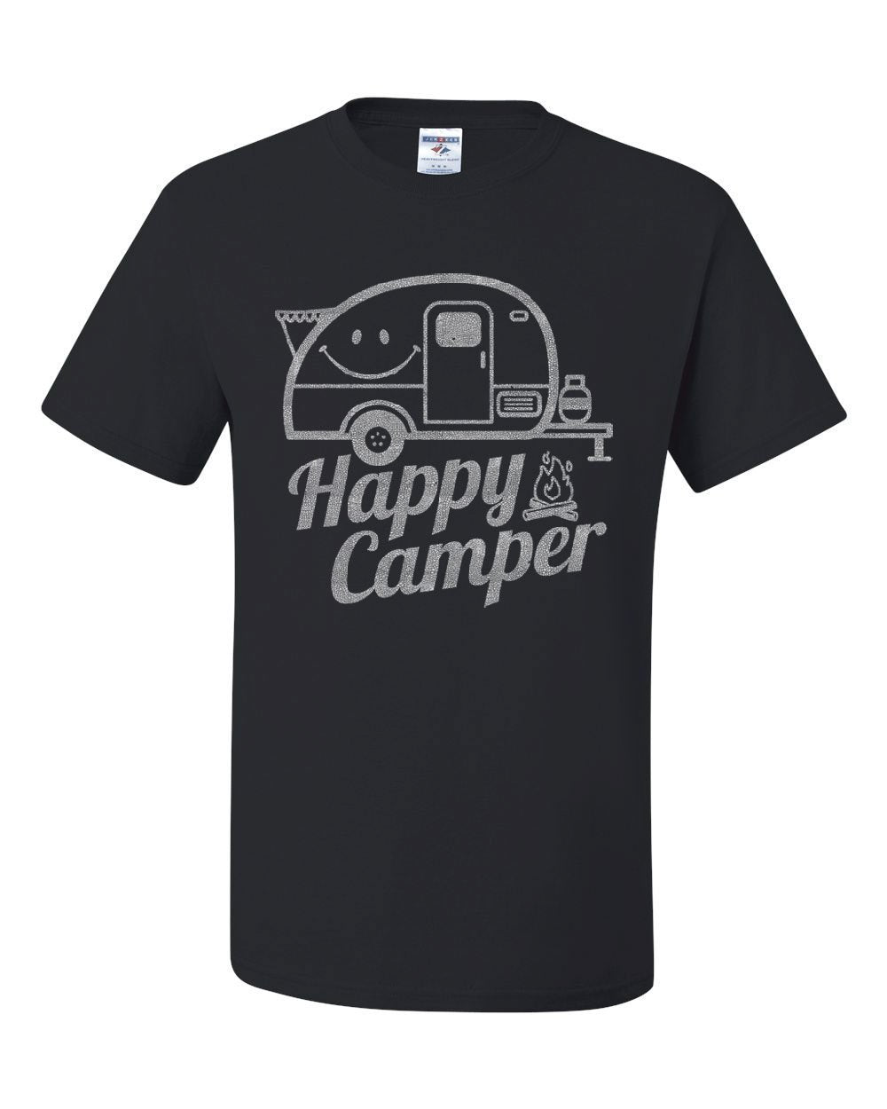 Men's crew neck print T-shirt