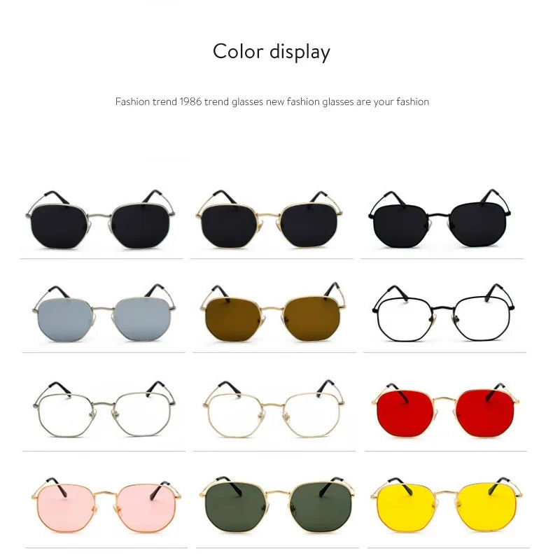 Fashion Hexagonal Sunglasses Polarized