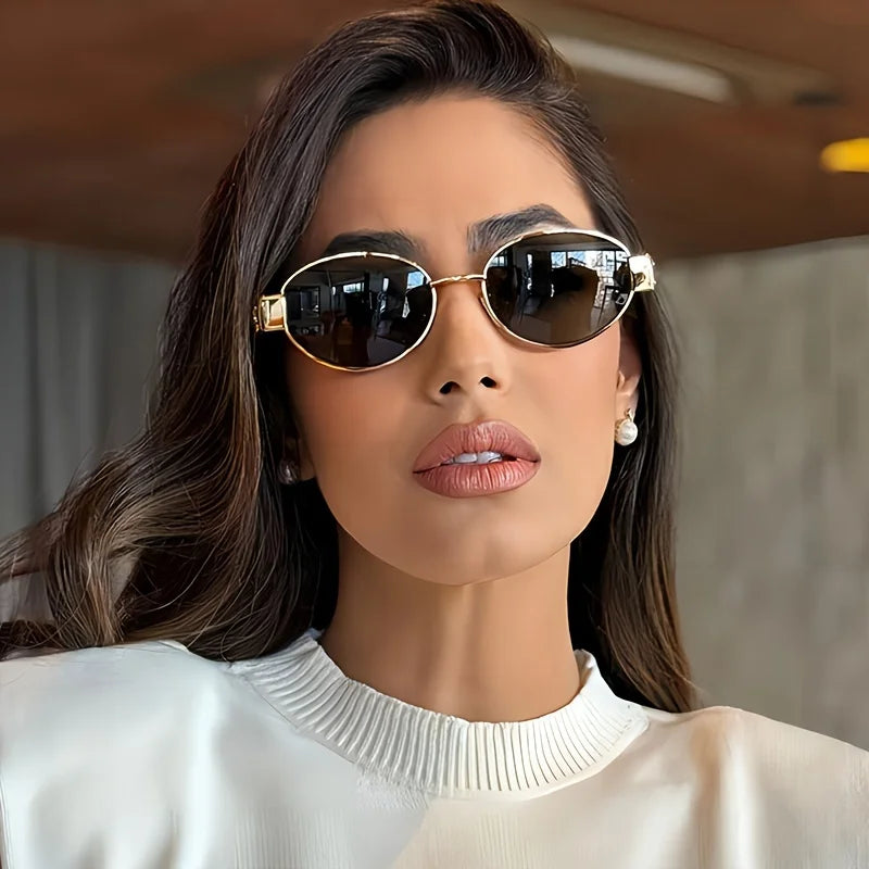 Fashion Oval Sunglasses