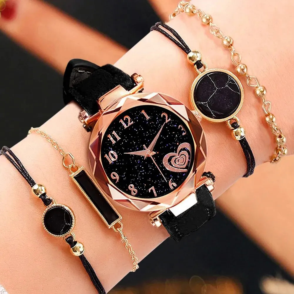 Women Fashion Watch and Jewelry