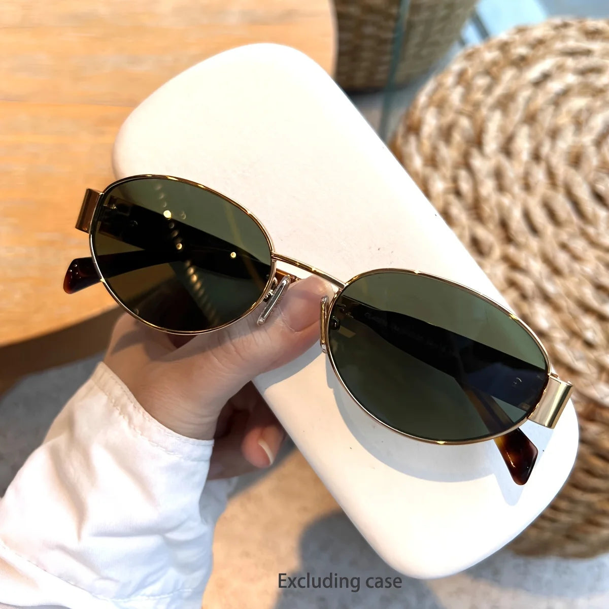 Fashion Oval Sunglasses